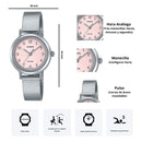 Reloj Casio LTP-B170D-4B Diseño Elegante