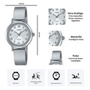 Reloj Casio LTP-B170D-7B Diseño Elegante