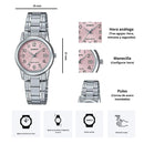 Reloj Casio Modelo LTP-V002D-4B Diseño Elegante
