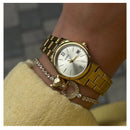 Reloj Casio Dama Modelo LTP-V002G-9B3 Diseño Elegante