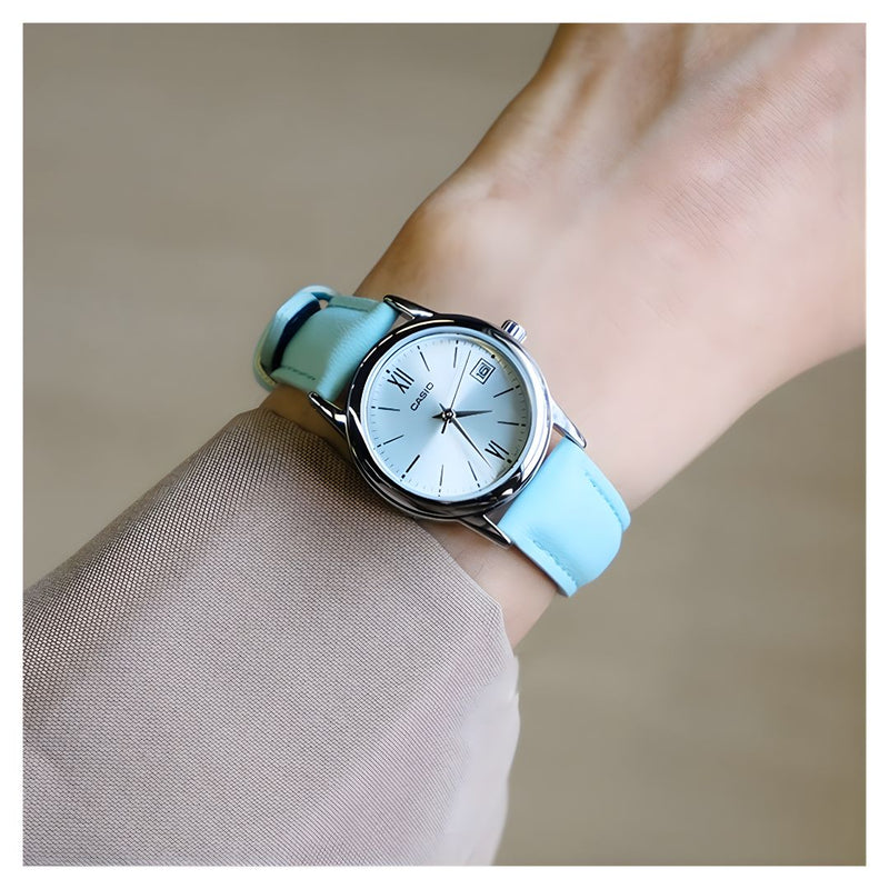 Reloj Casio LTP-V002L-2B3 Dama Elegante