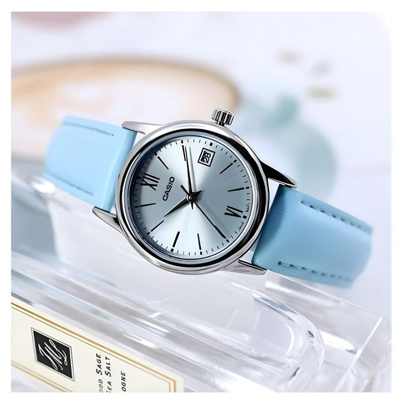 Reloj Casio LTP-V002L-2B3 Dama Elegante