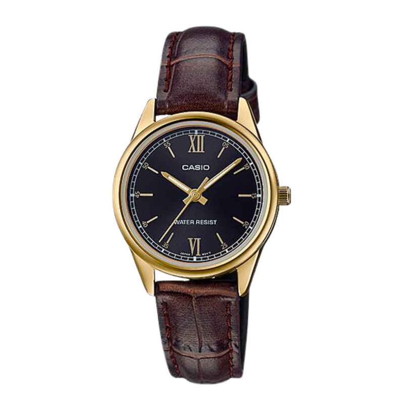 Reloj Casio Modelo LTP-V005GL-1B2 Para Dama Elegante