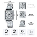 Reloj Casio LTP-V007D-7E Diseño clásico
