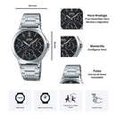 Reloj Casio LTP-V300D-1A Diseño Elegante