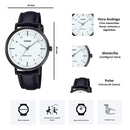 Reloj Casio LTP-VT03BL-7B Diseño Elegante