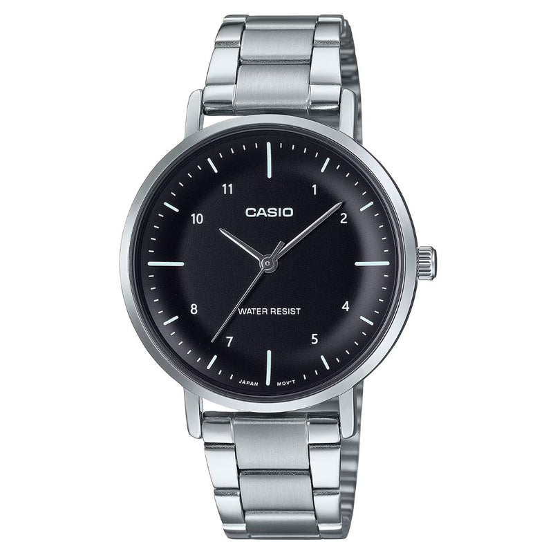 Reloj Casio LTP-VT03D-1B Diseño Elegante