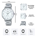 Reloj Casio LTP-VT03D-7B Diseño Elegante