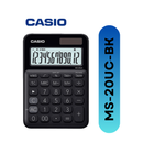 Calculadora Casio Modelo MS-20UC-BK - Negra