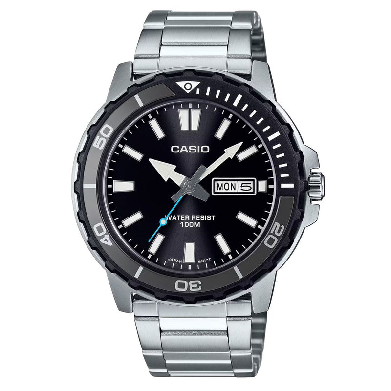 Reloj Casio Modelo MTD-125D-1A3 Diseño deportivo