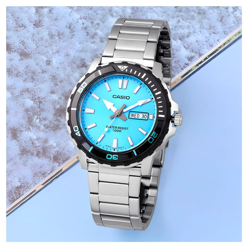 Reloj Casio Modelo MTD-125D-2A3 Diseño Deportivo