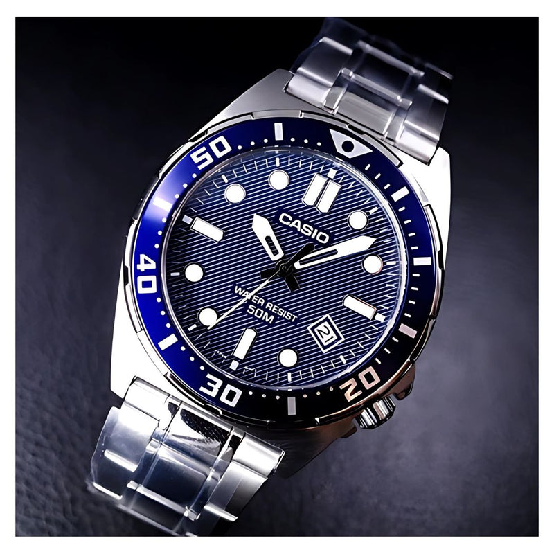 Reloj Casio Modelo MTD-135D-2A Diseño Deportivo