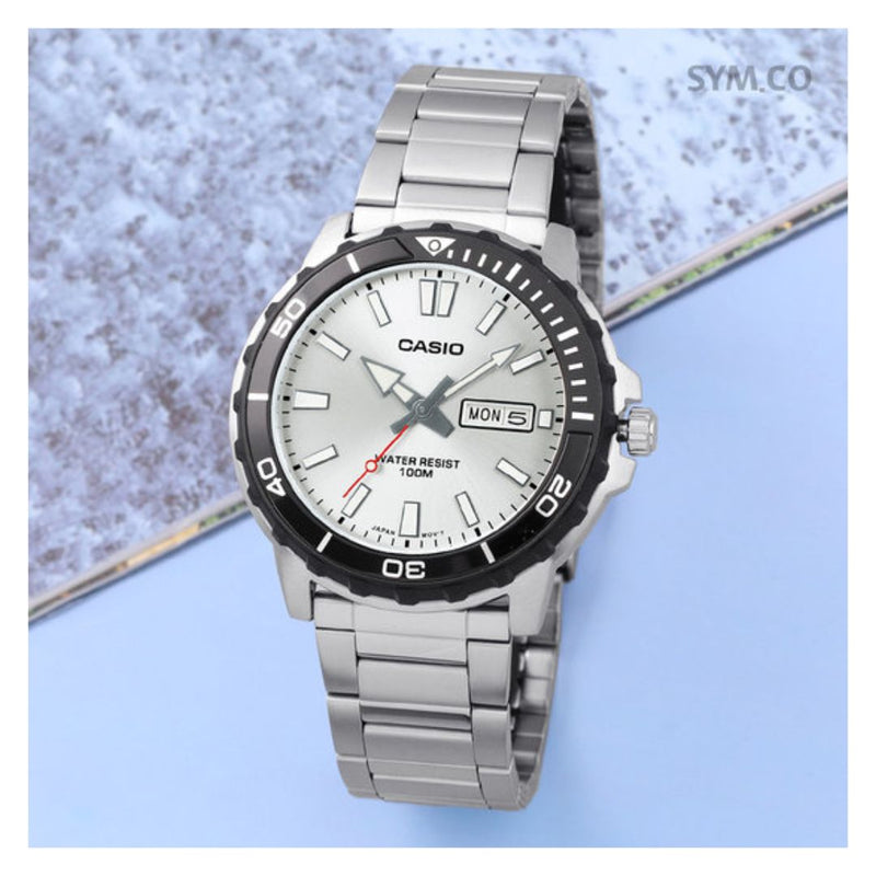 Reloj Casio Modelo MTD-125D-7A Diseño Deportivo