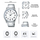 Reloj Casio MTP-1303D-7B Para Caballero Diseño Elegante