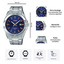 Reloj Casio Caballero MTP-1308D-2A Diseño Elegante