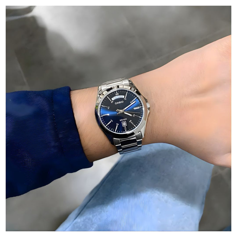 Reloj Casio MTP-1370D-2A2 Diseño Elegante