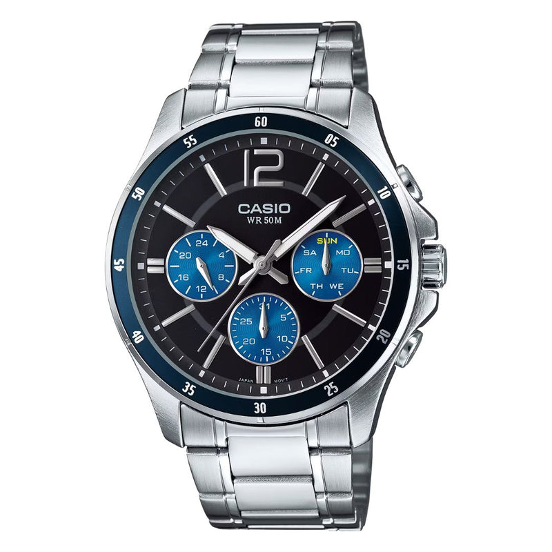 Reloj Casio Modelo MTP-1374D-2A Diseño Elegante