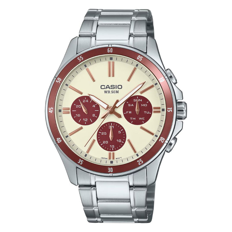 Reloj Casio Modelo MTP-1374D-5A2V Diseño Elegante