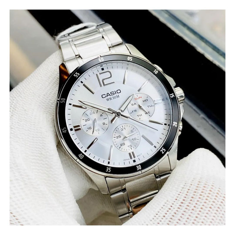 Reloj Casio Modelo MTP-1374D-7A Diseño Elegante