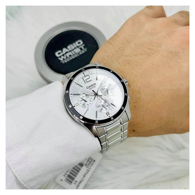 Reloj Casio Modelo MTP-1374D-7A Diseño Elegante
