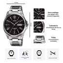 Reloj Casio Referencia MTP-1384D-1A Diseño Elegante