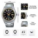 Reloj Casio Modelo MTP-B180D-1A2 Diseño Elegante