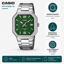 Reloj Casio Referencia MTP-B195D-3A Diseño Elegante