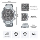 Reloj Casio MTP-E510D-8A Diseño Elegante