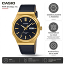 Reloj Casio Modelo MTP-E735GL-1A Diseño Elegante
