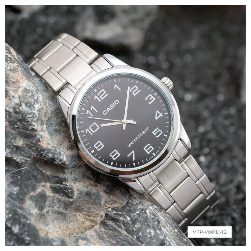 Reloj Casio Modelo MTP-V001D-1B Diseño Elegante