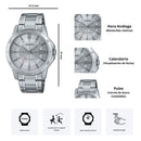 Reloj Casio Hombre MTP-V004D-7C Diseño Elegante