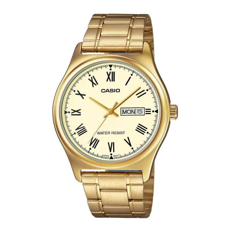 Reloj Casio Referencia MTP-V006G-9B Diseño Elegante