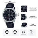 Reloj Casio Referencia MTP-V006L-1C Diseño Elegante