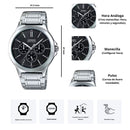 Reloj Casio MTP-V300D-1A Diseño Elegante