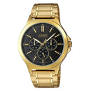 Reloj Casio Modelo MTP-V300G-1A Caballero Elegante
