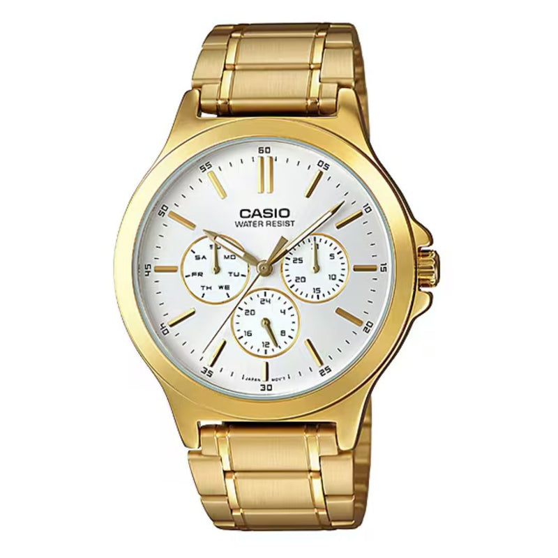 Reloj Casio MTP-V300G-7A Diseño Sencillo