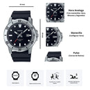 Reloj Casio Para Caballero Referencia MTP-VD01-1E Diseño Elegante