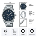 Reloj Casio Referencia MTP-VD03D-2A Diseño Elegante