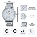 Reloj Casio MTP-VT01DM-7A Diseño Casual