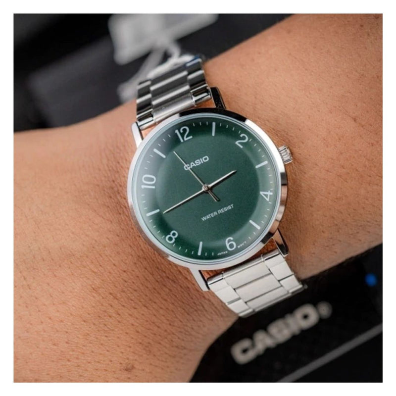 Reloj Casio Modelo MTP-VT03D-3B DIseño Elegante