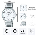 Reloj Casio Modelo MTP-VT03D-7B Diseño Casual