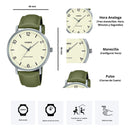 Reloj Hombre Casio MTP-VT03L-7B Diseño Sencillo