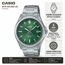 Reloj Caballero Casio MTS-RS100D-3A Diseño Elegante