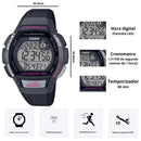 Reloj Casio Modelo LWS-2000H-1A Diseño Deportivo