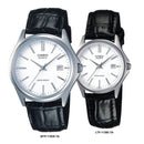 Reloj Casio En Pareja Modelo 1183E-7A Diseño Elegante