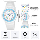 Reloj Casio Referencia LX-800H-7A2 Diseño Juvenil