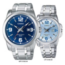Reloj Casio En Pareja Modelo 1314D-2A Diseño Elegante