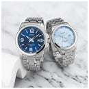 Reloj Casio En Pareja Modelo 1314D-2A Diseño Elegante