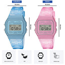 Reloj Casio En Pareja Modelo F-91WS 2D-4D Diseño Casual