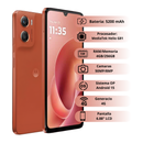 Celular MOTOROLA G06 4G 256GB/4GB - Naranja